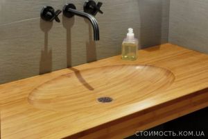 Деревянные раковины | Стоимость, прайс-листы и цены в городе Киев