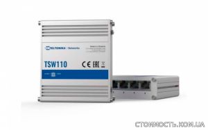Гигабитный свитч Teltonika TSW110 от дилера | Стоимость, прайс-листы и цены в городе Киев